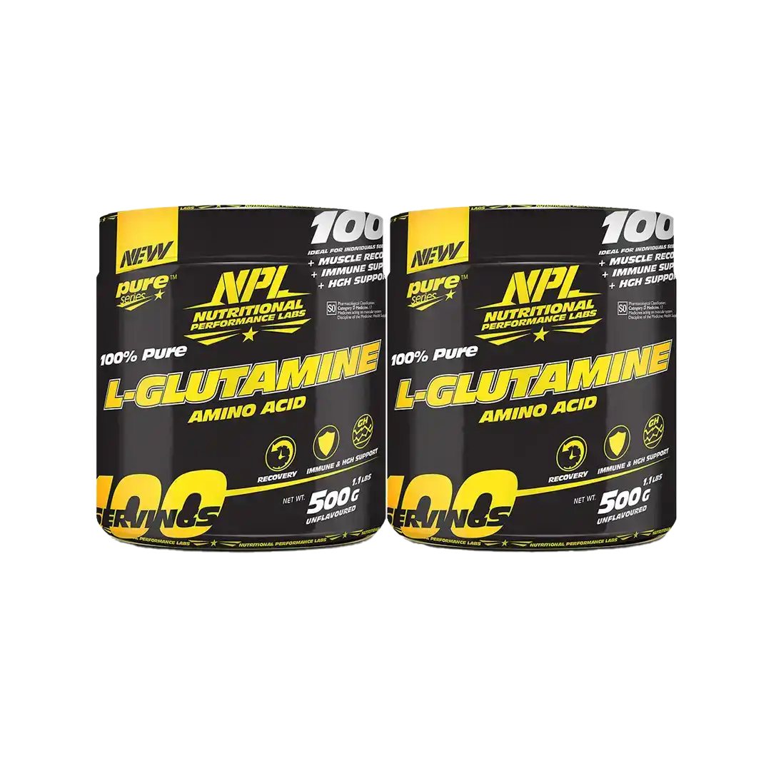 NPL L-Glutamine, 150g + 150g