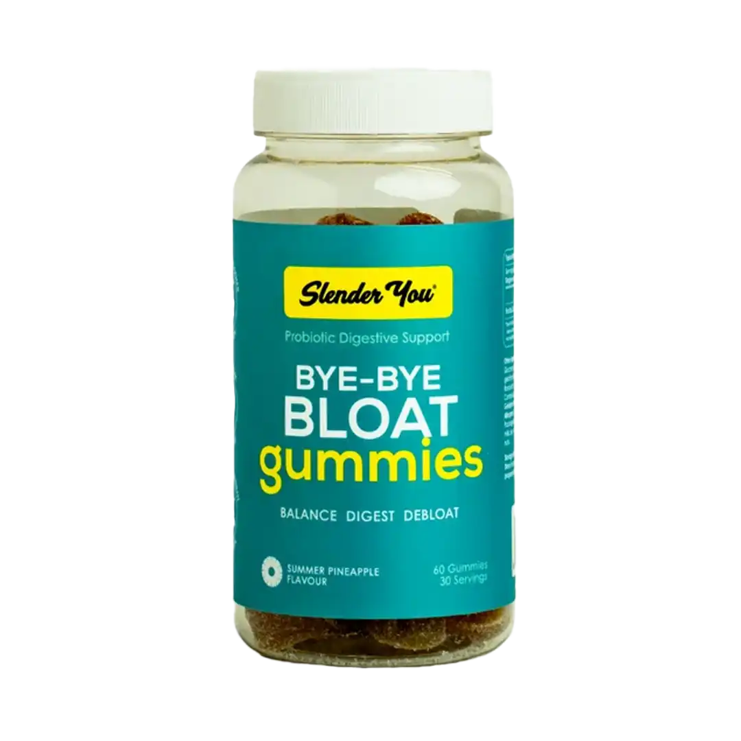 Slender You Bye Bye Bloat Gummies, 60's