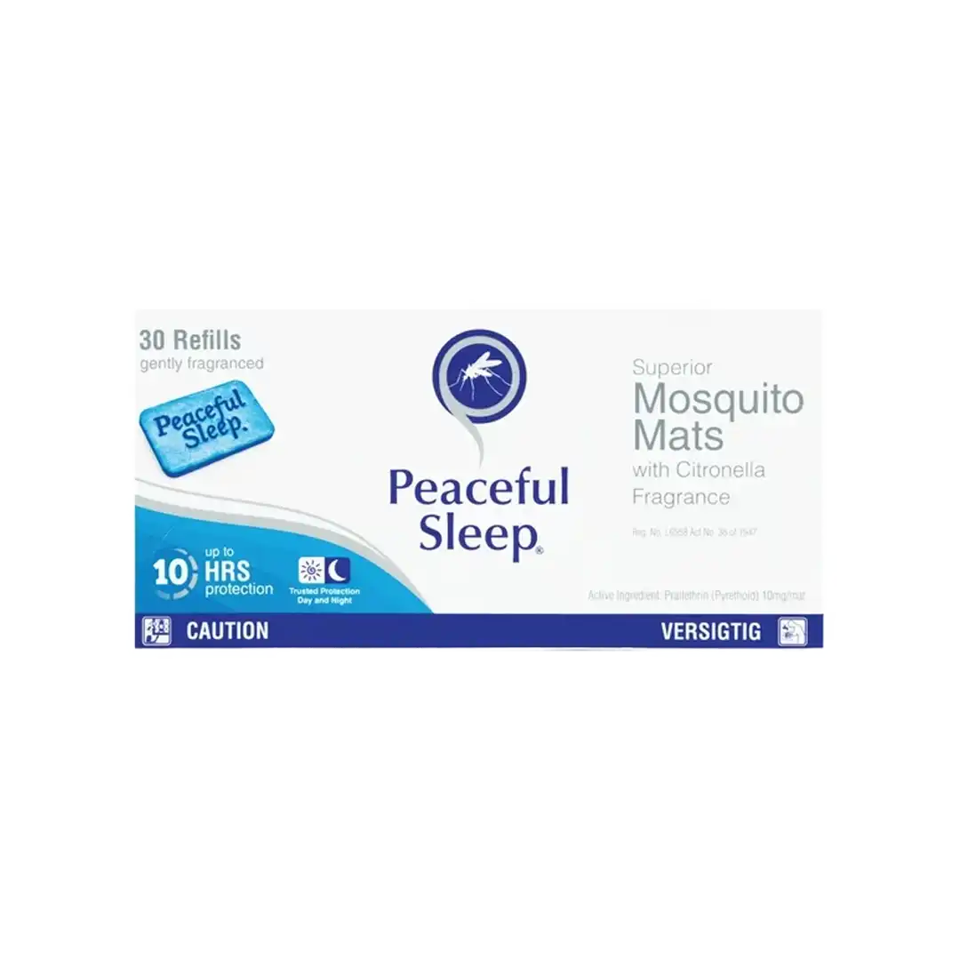 Peaceful Sleep Insect Mats, 30's