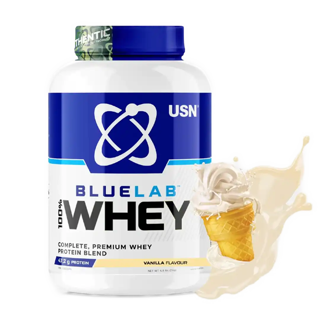 USN BlueLab 100% Whey Premium Protein Assorted Flavours, 2kg