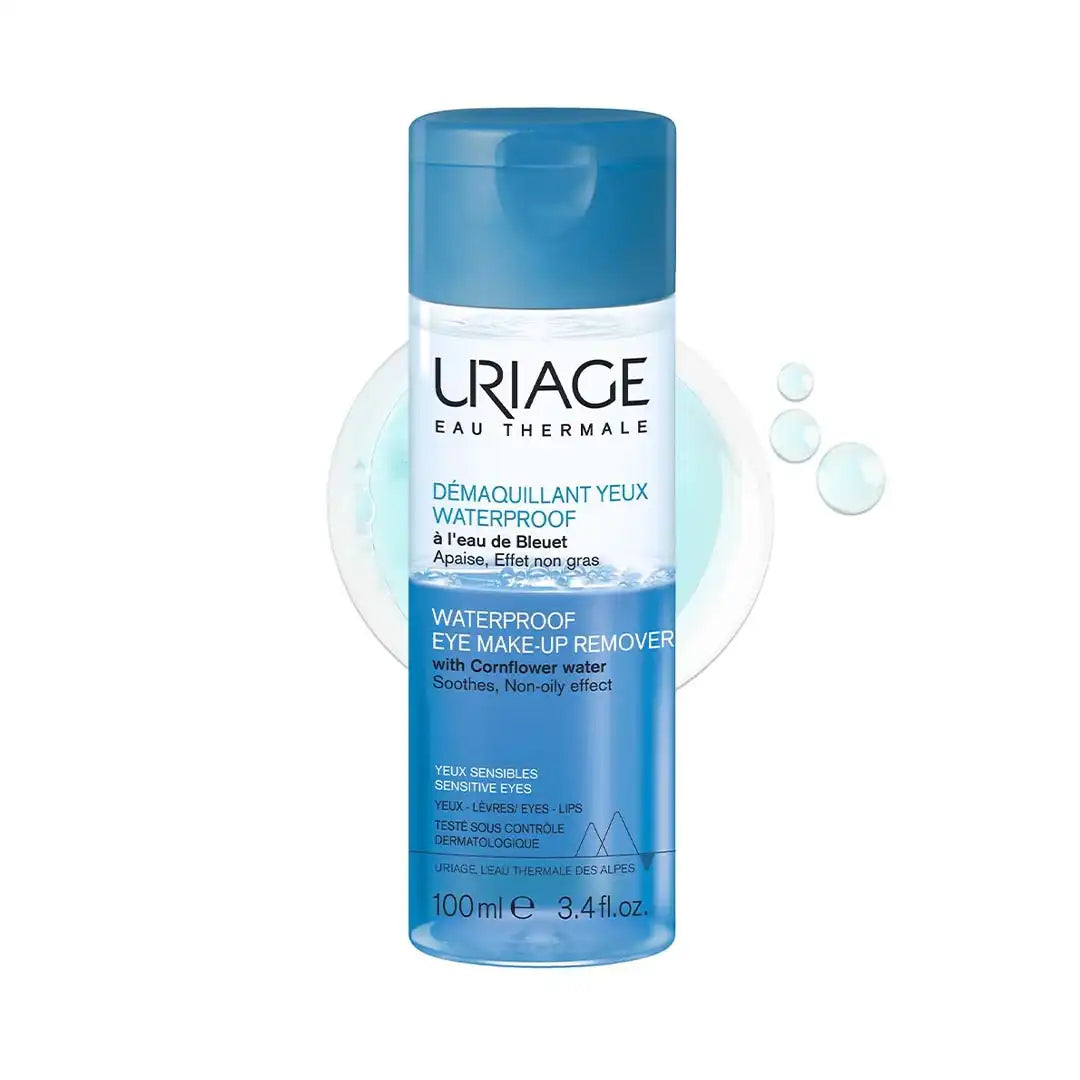 Uriage Waterproof Eye Make-up Remover, 100ml