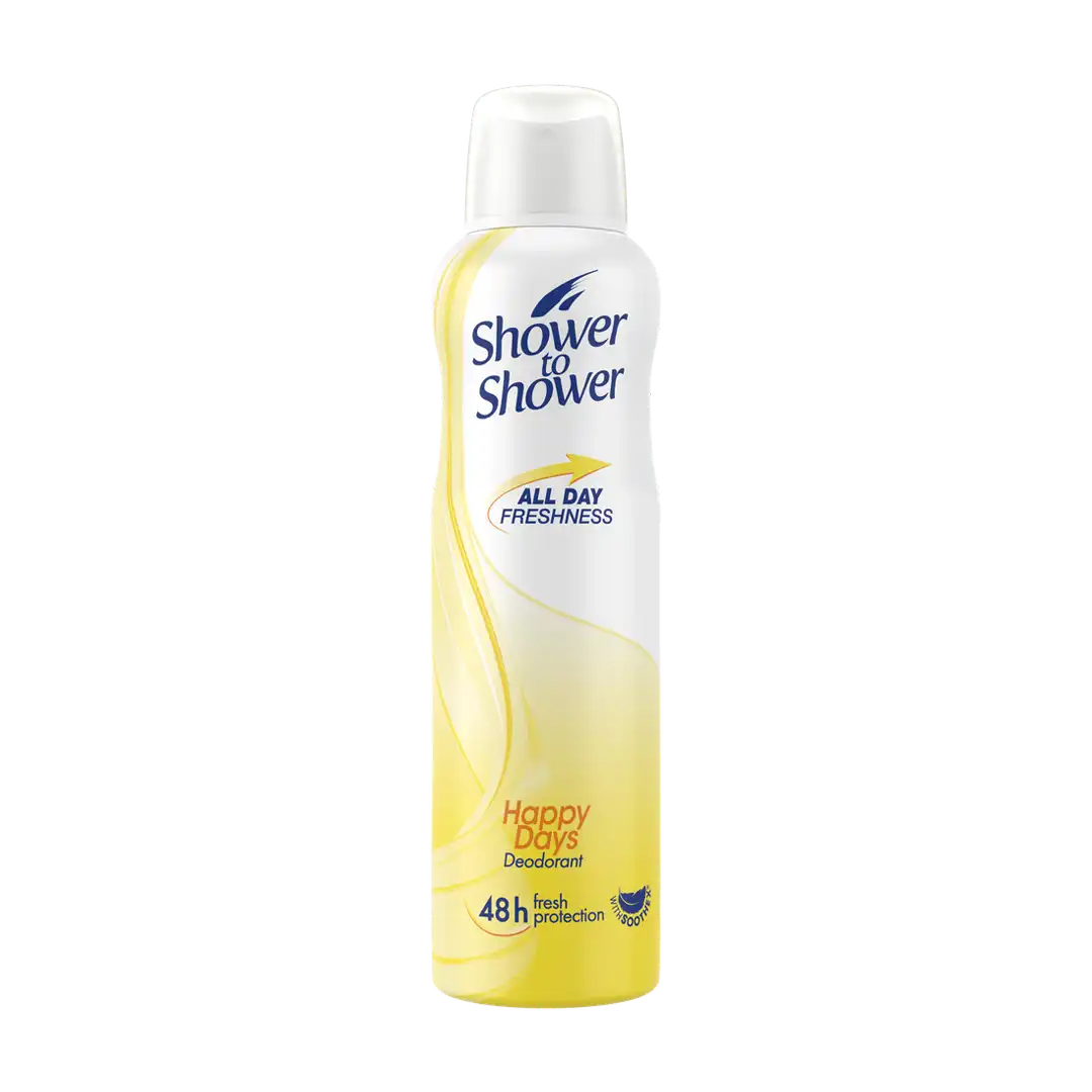 Shower To Shower Deodorant Happy Days, 150ml