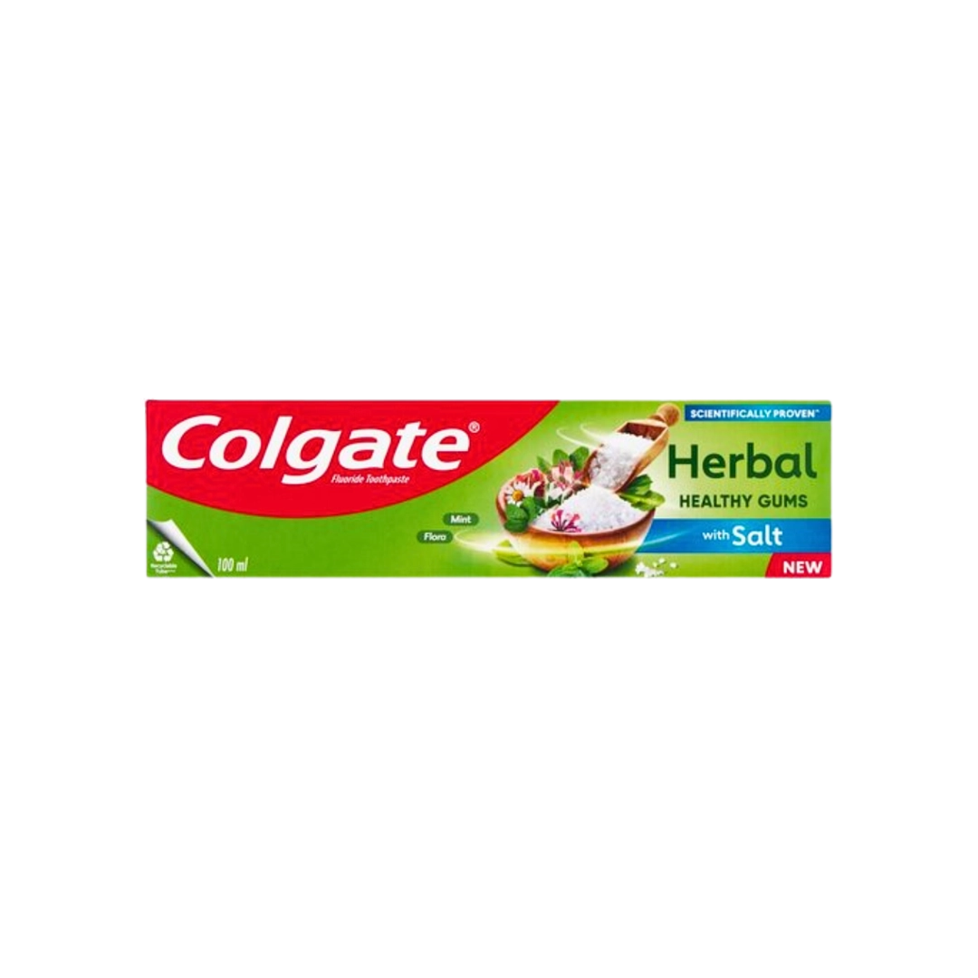 Colgate Herbal Fluoride Toothpaste with Salt, 100ml