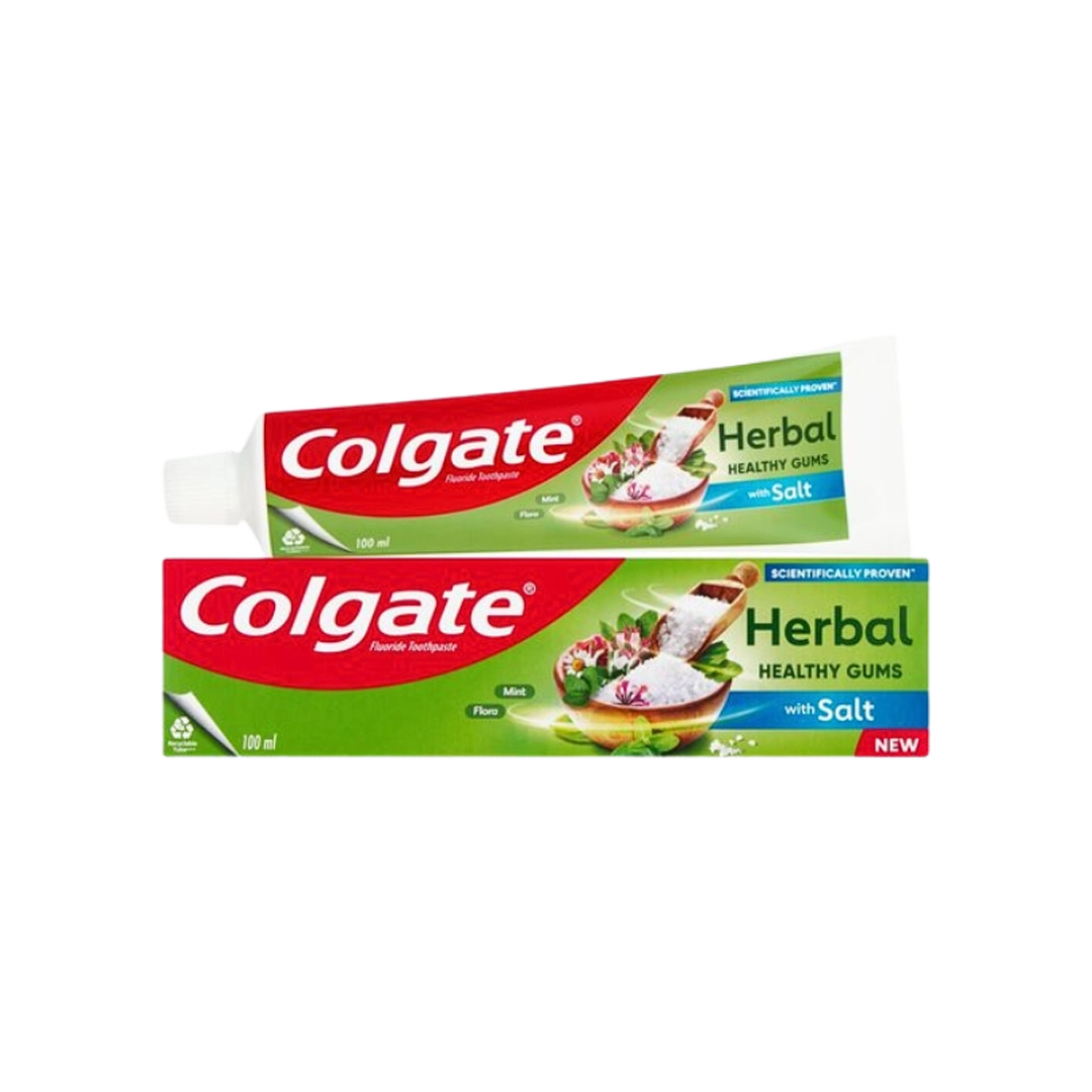 Colgate Herbal Fluoride Toothpaste with Salt, 100ml