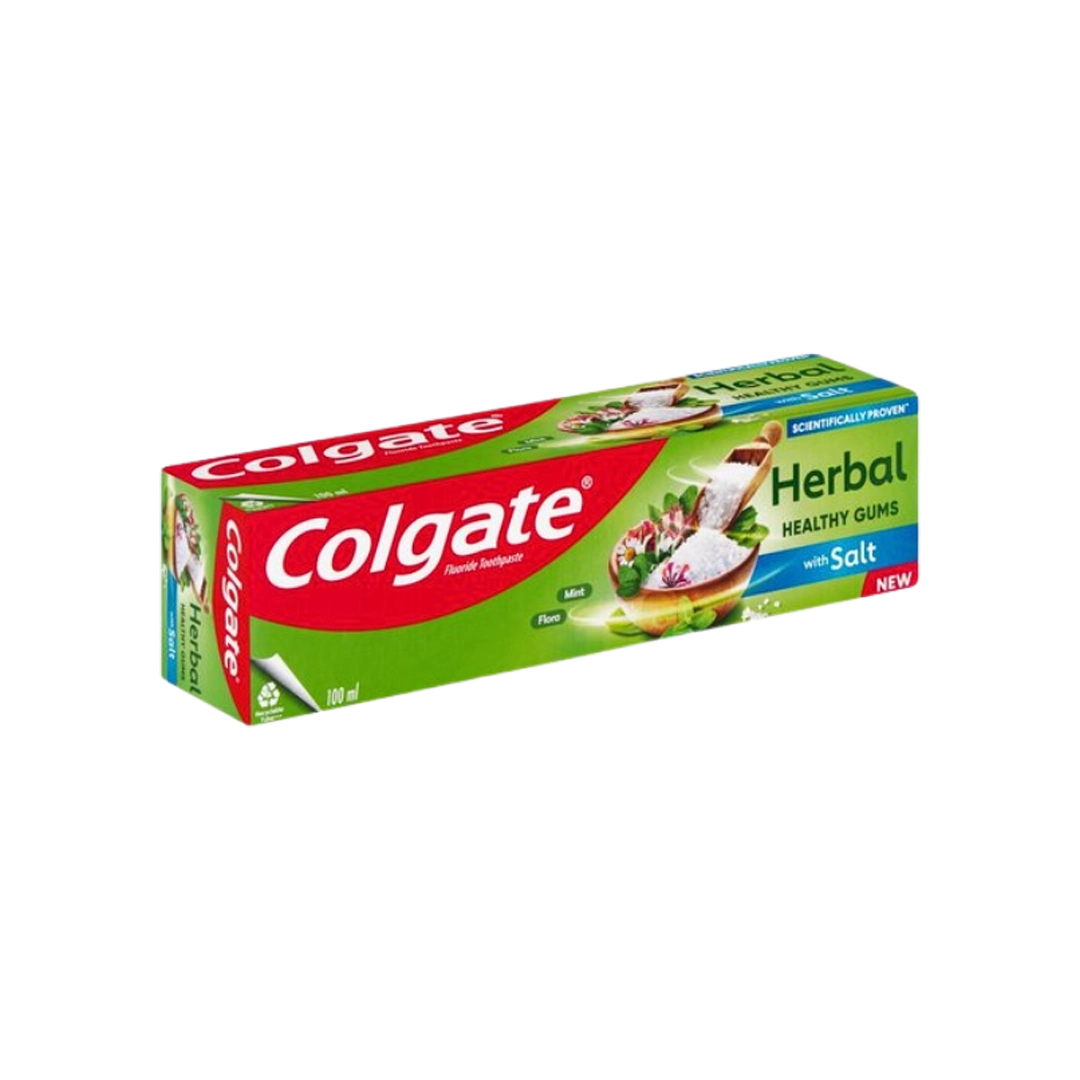 Colgate Herbal Fluoride Toothpaste with Salt, 100ml