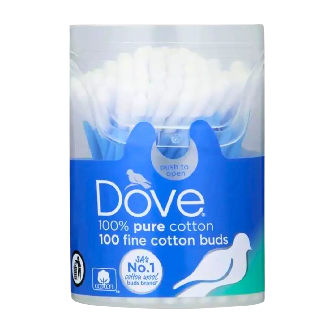 Dove Cotton Buds Tub 100's
