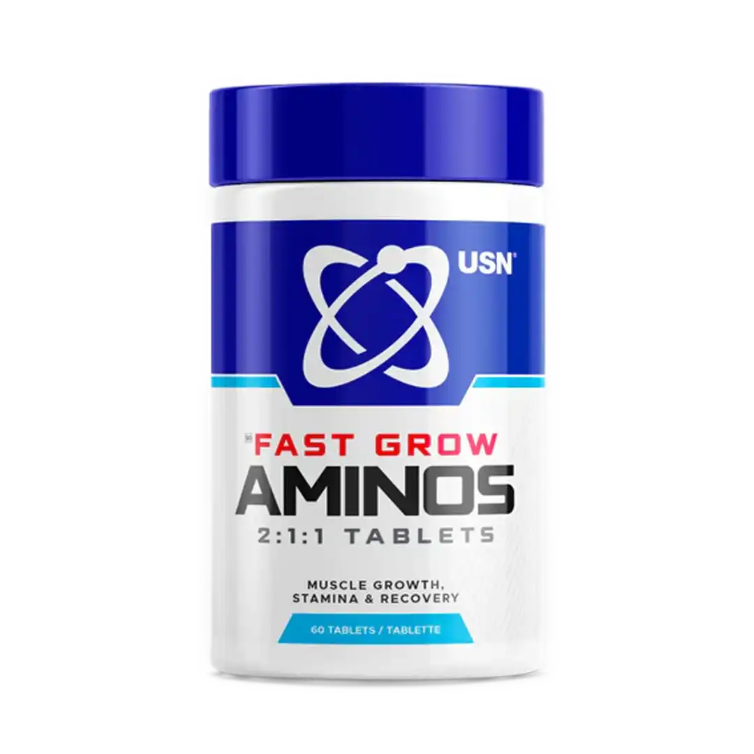USN Fast Grow Amino Stack Capsules, 60's
