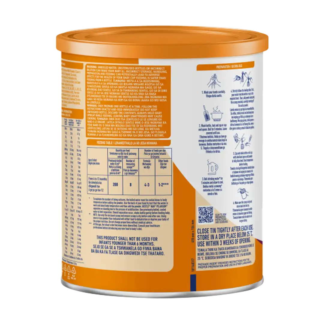 Nestle Nan Pelargon Stage 2 Acidified Follow-up Infant Formula 900g