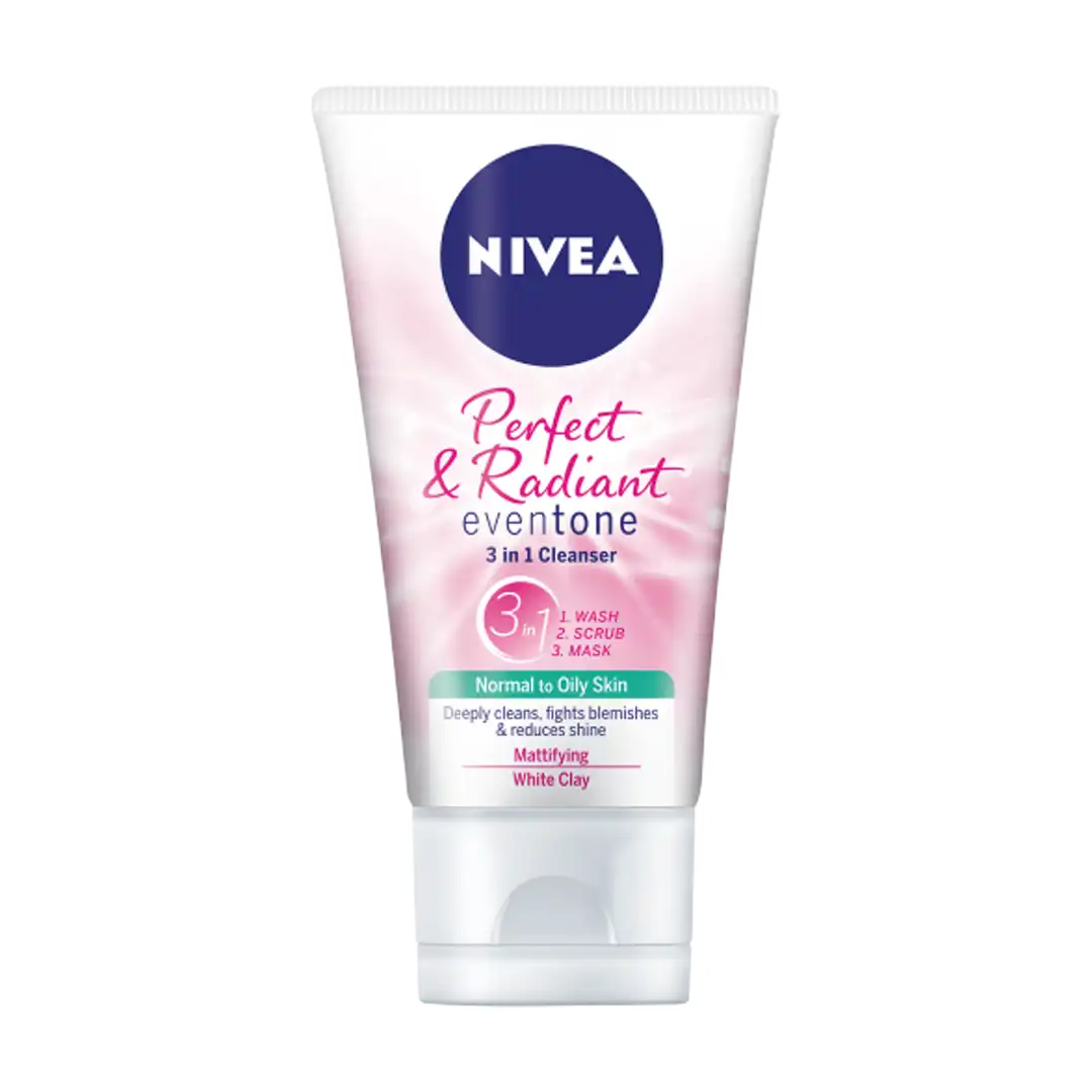 Nivea Perfect and Radiant 3 in 1 Cleanser, 50ml