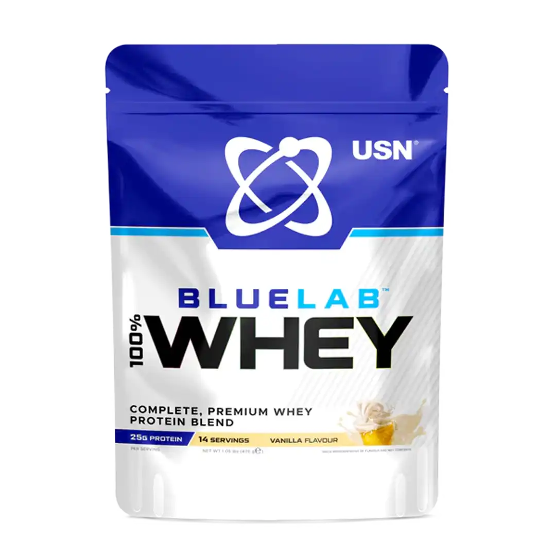 USN Blue Lab 100% Whey Premium Protein 454g, Assorted
