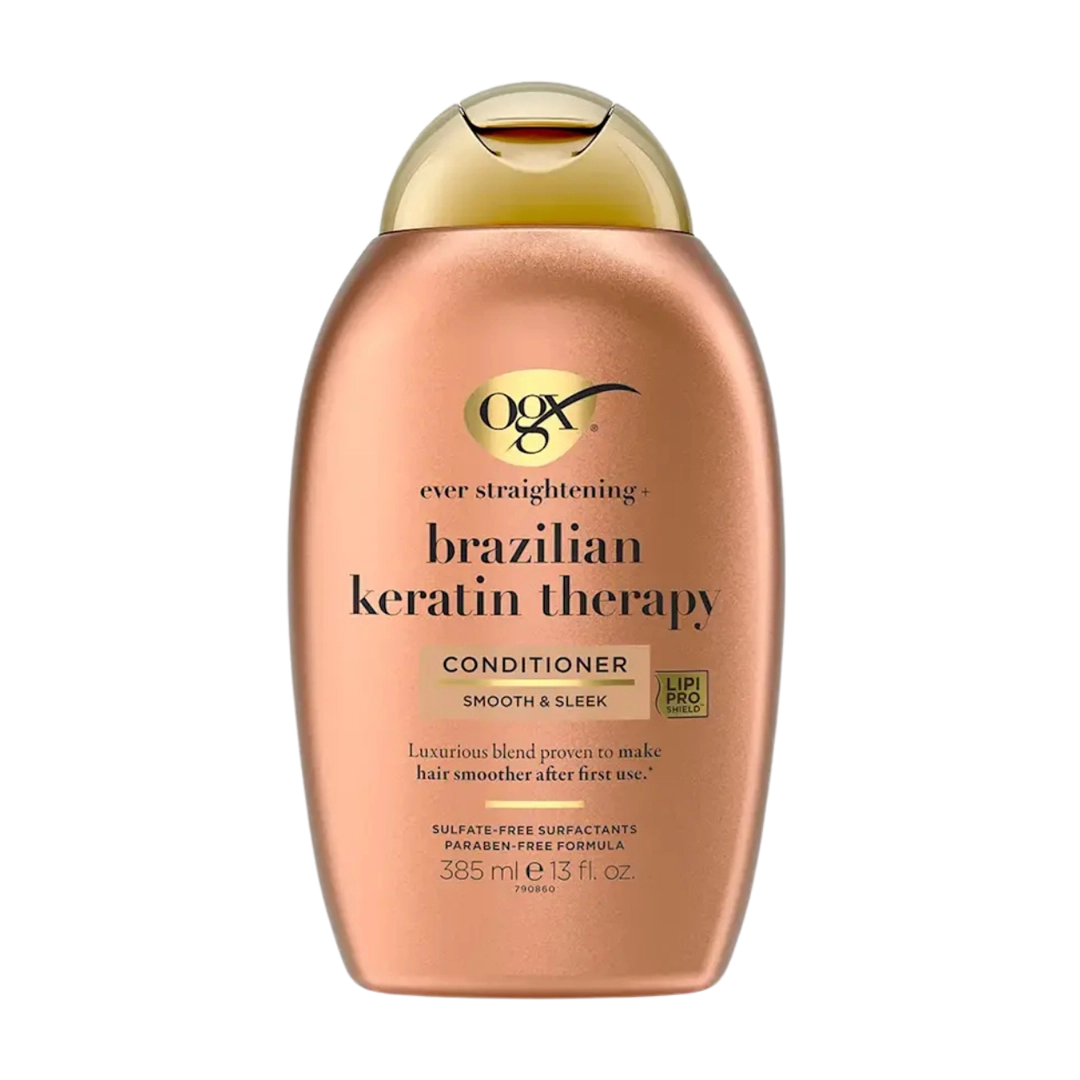 OGX Ever Straightening + Brazilian Keratin Therapy Conditioner, 385ml