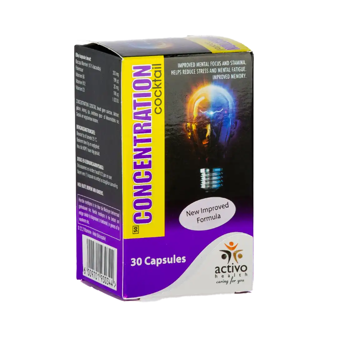 Activo Concentration Cocktail Capsules, 30's