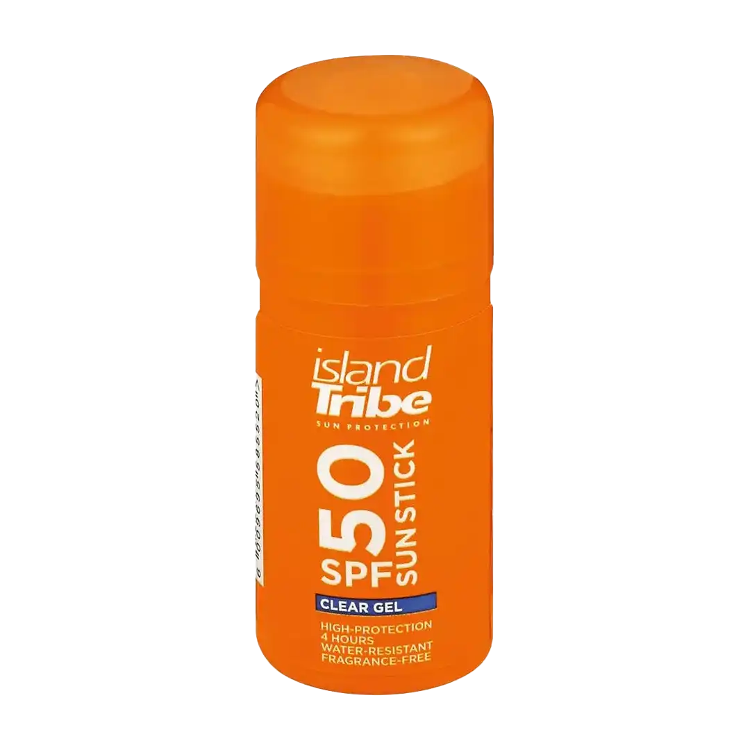 Island Tribe SPF50 Clear Gel Sun Stick, 30g