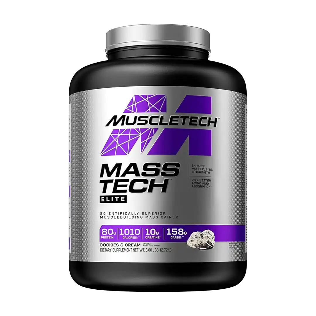 Muscletech Mass Tech Elite 3.2Kg, Assorted