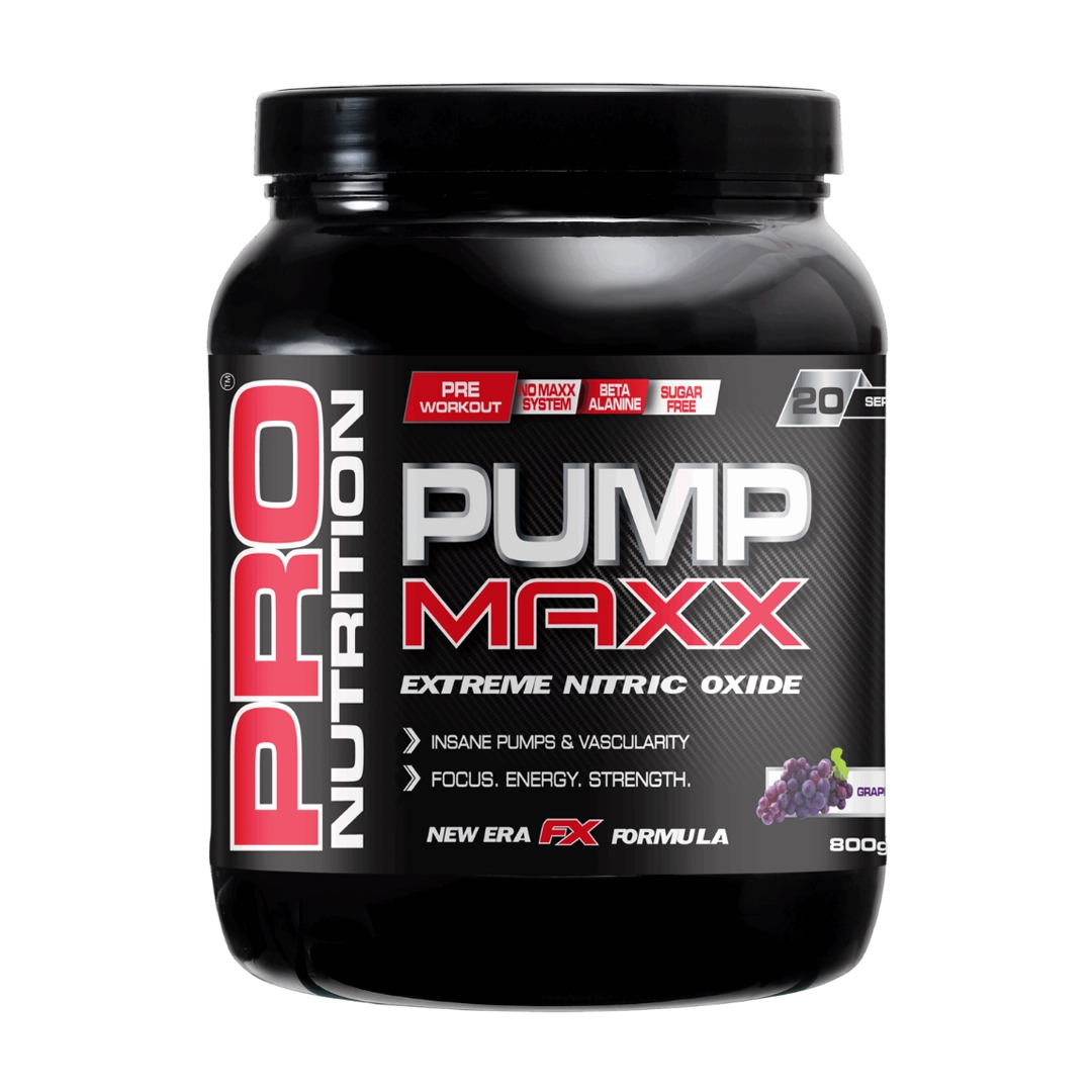 Pro Nutrition Pump Maxx Grape Grenade, 800g