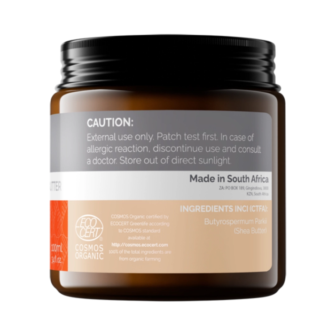 Soil Organic Pure Shea Butter, 100ml
