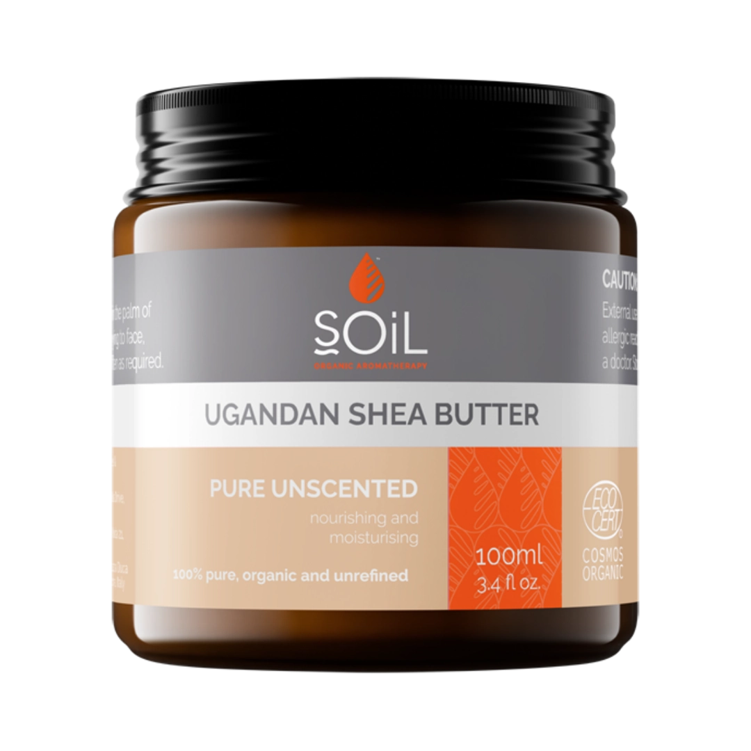Soil Organic Pure Shea Butter, 100ml