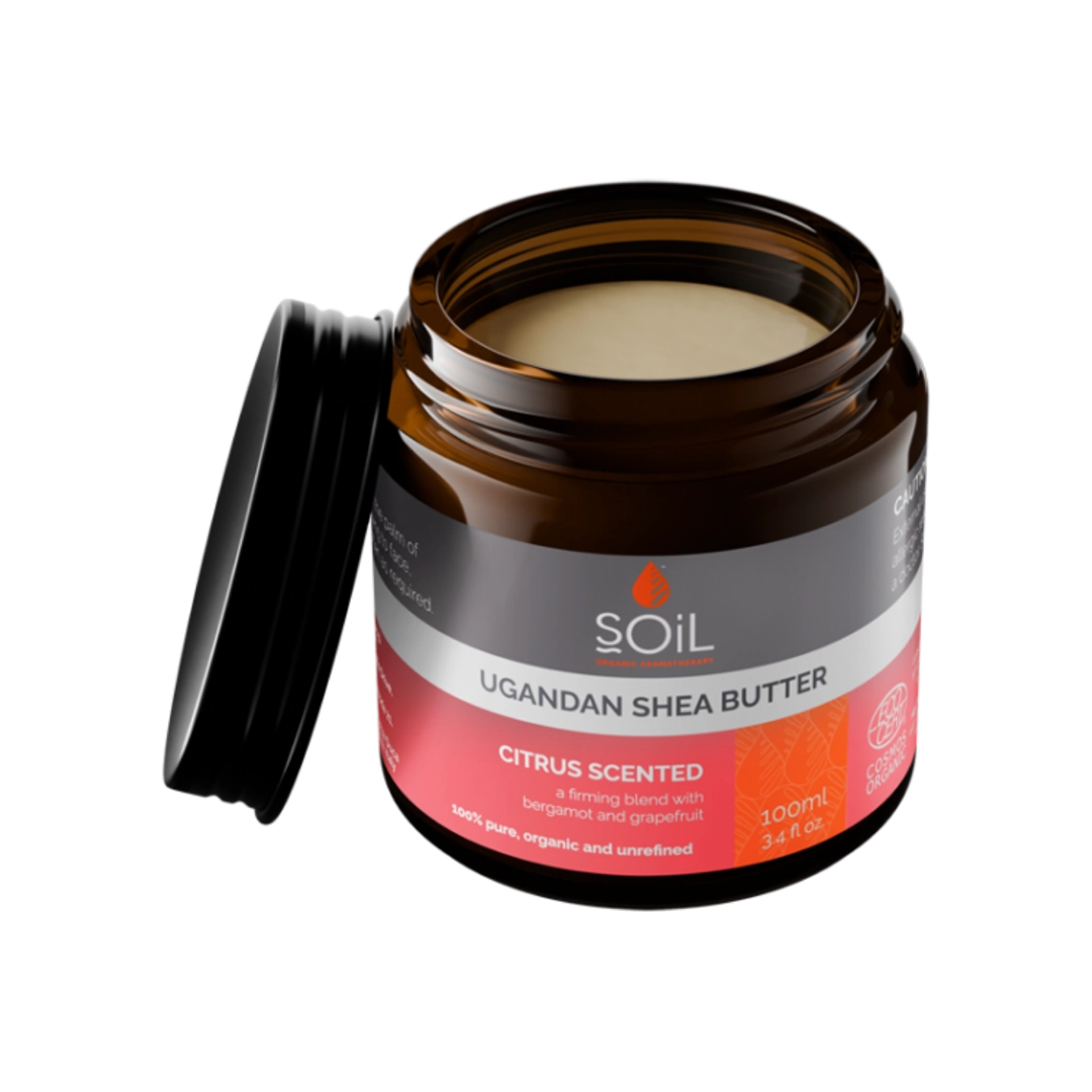 Soil Organic Citrus scented Shea Butter, 100ml