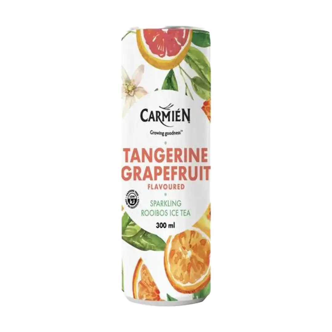 Carmién Tangerine Grapefruit Sparkling Ice Tea, 300ml