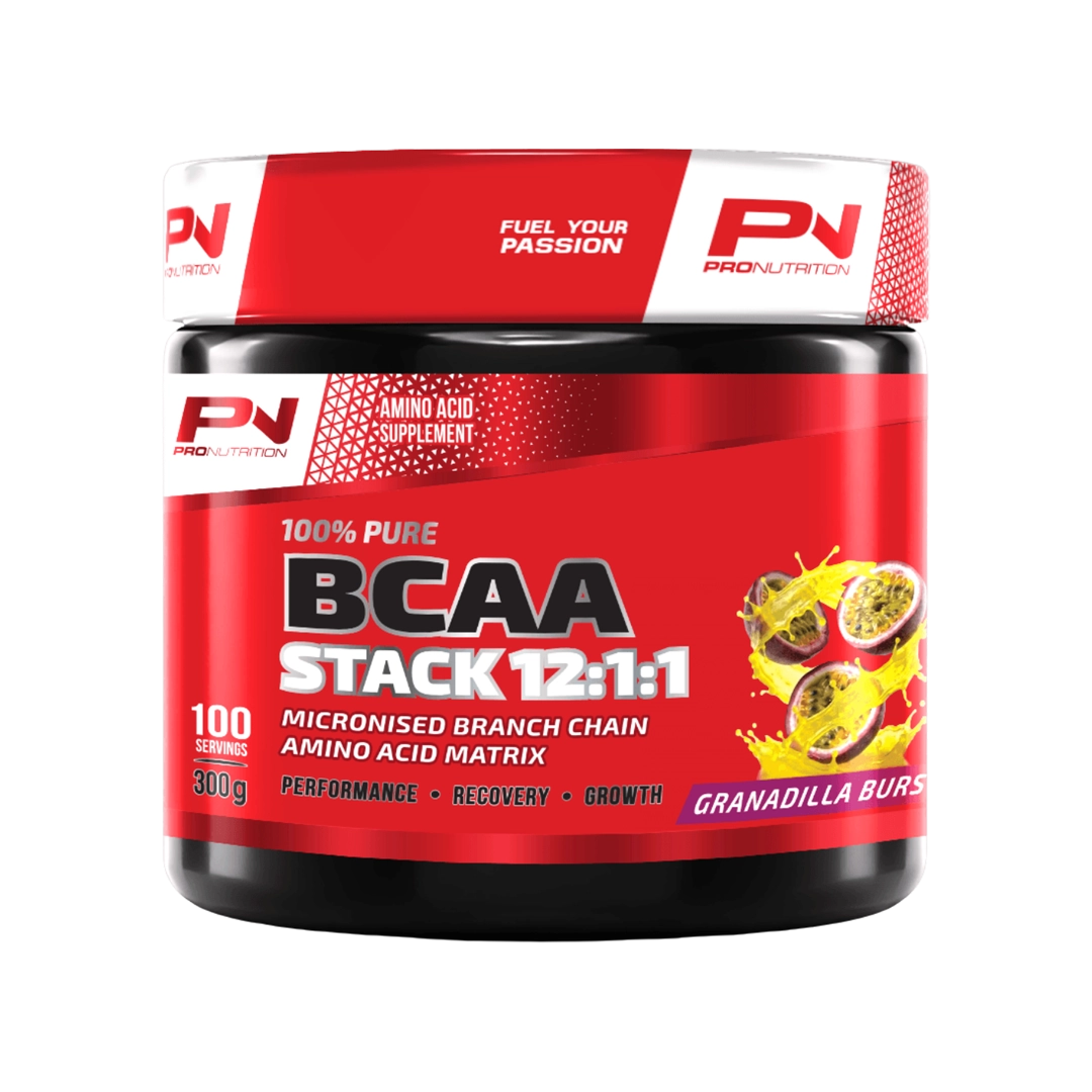 Pro Nutrition BCAA Stack Granadilla Burst, 255g