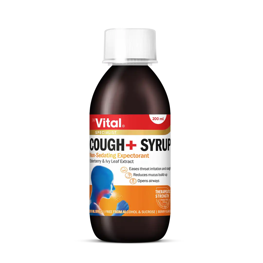 Vital Cough+ Syrup, 200ml