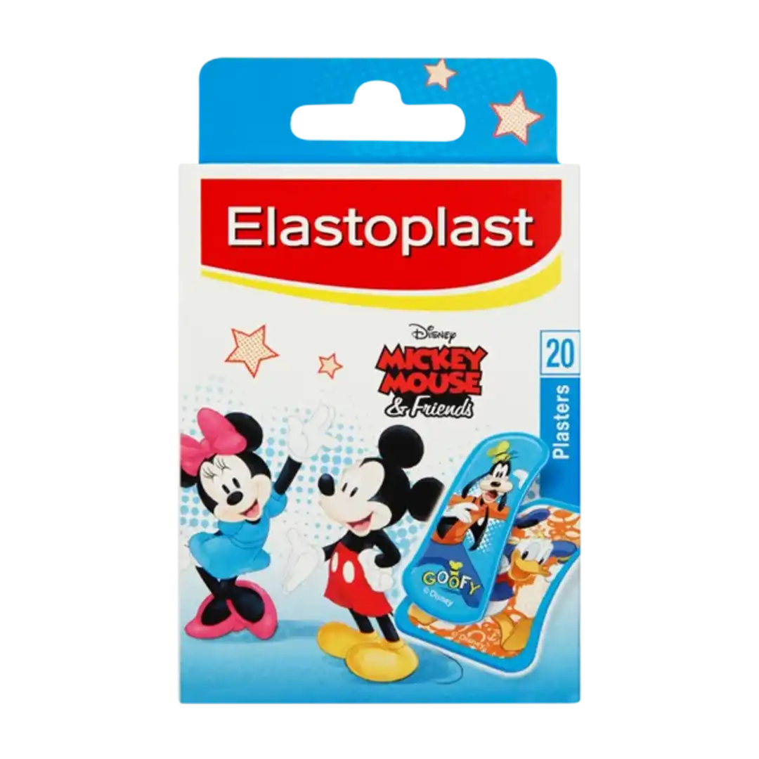 Elastoplast Disney's Mickey Mouse and Friends Plasters, 20's