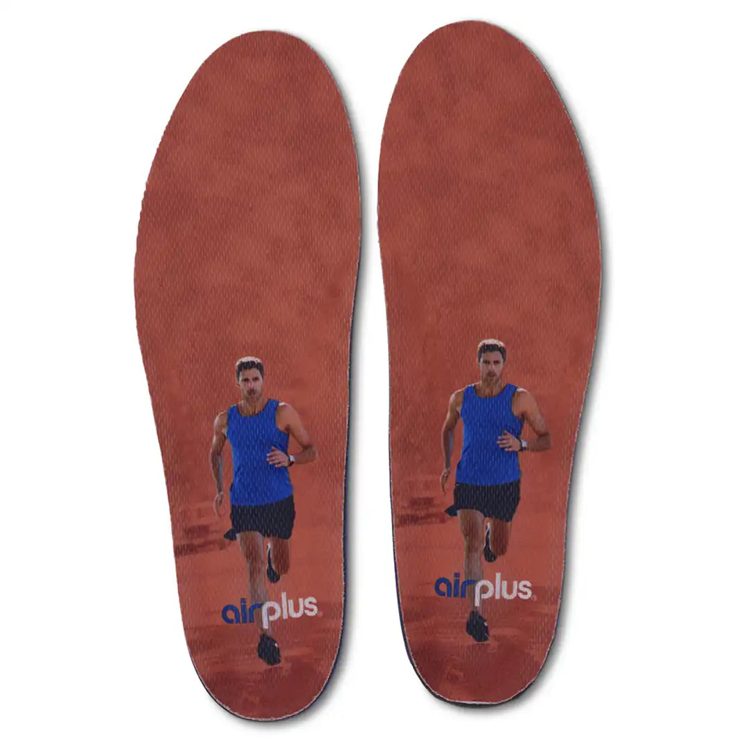 Airplus Ultra Sport Memory Plus Insoles Arch Support Men's, Size 7-13