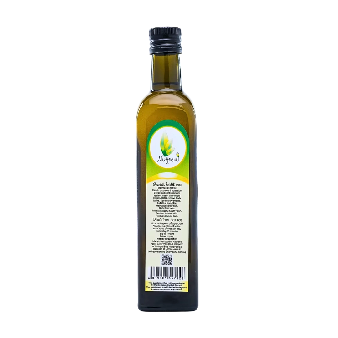 Nattrend Unfiltered Apple Cider Vinegar, 500ml