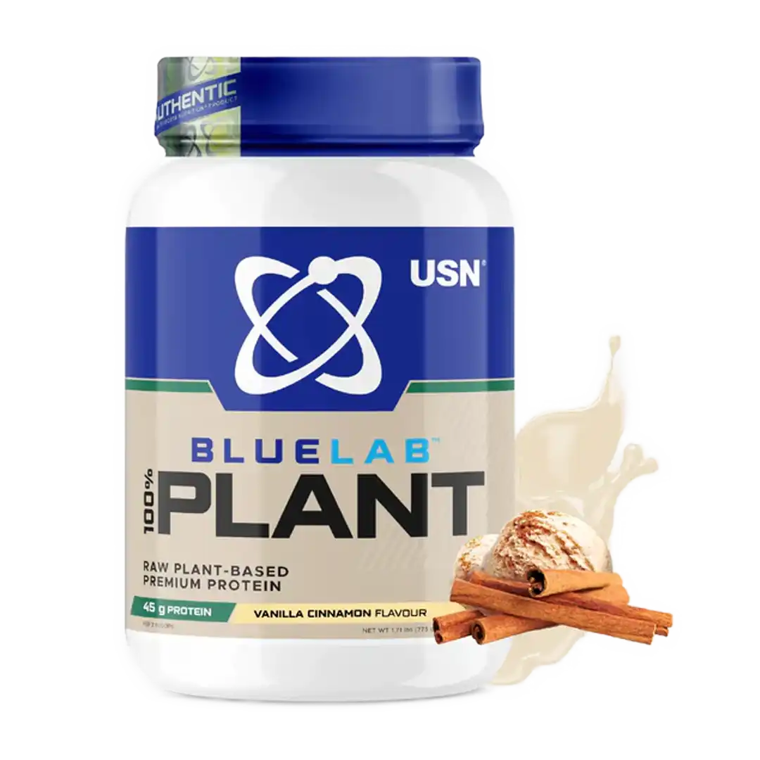 USN BlueLab 100% Plant Protein Vanilla Cinnamon, 775g