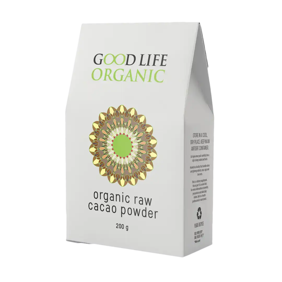 Good Life Organic Raw Cacao Powder, 200g