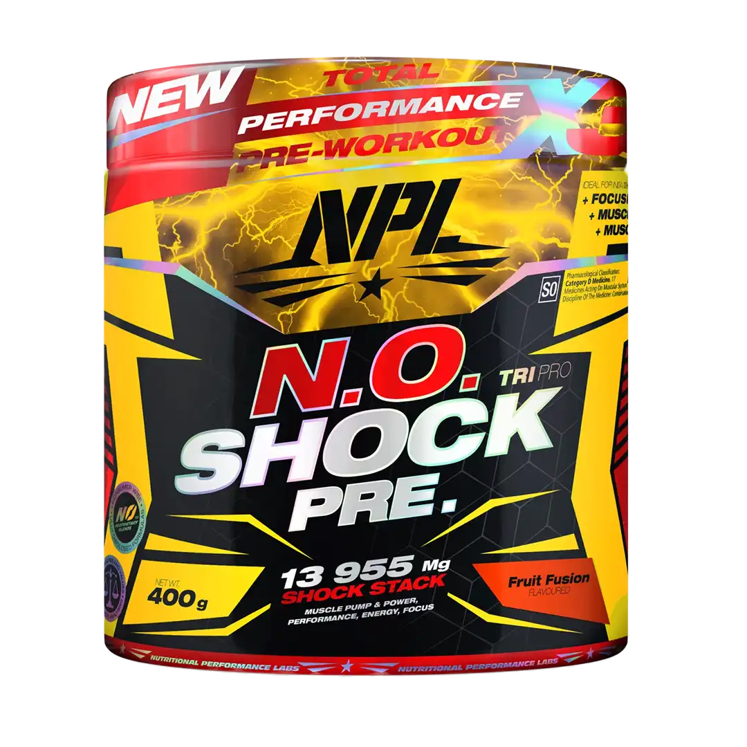 NPL N.O. Shock Pre-Workout Servings Assorted, 20's