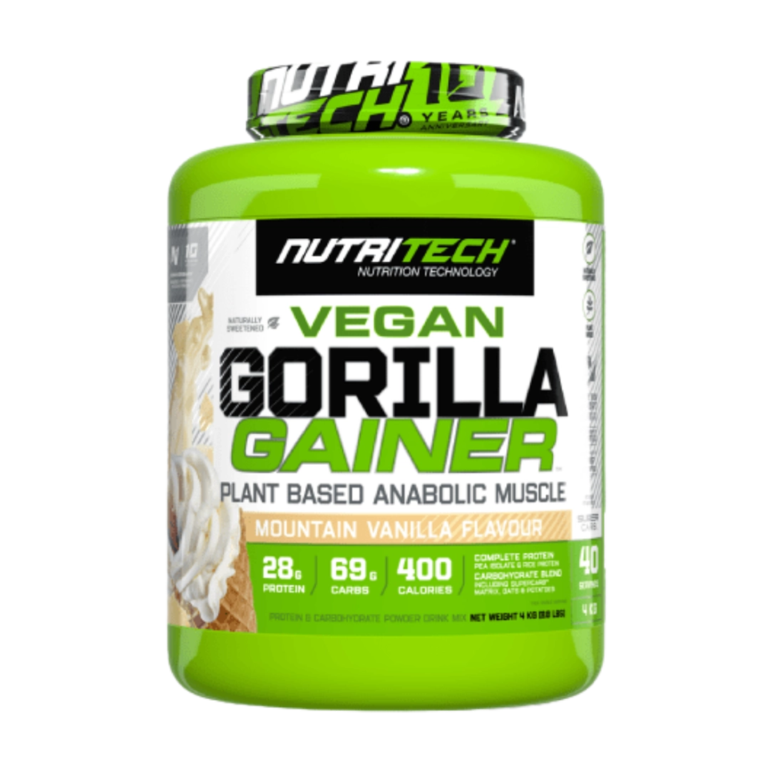 Nutritech Vegan Gorilla Gainer Assorted, 4kg