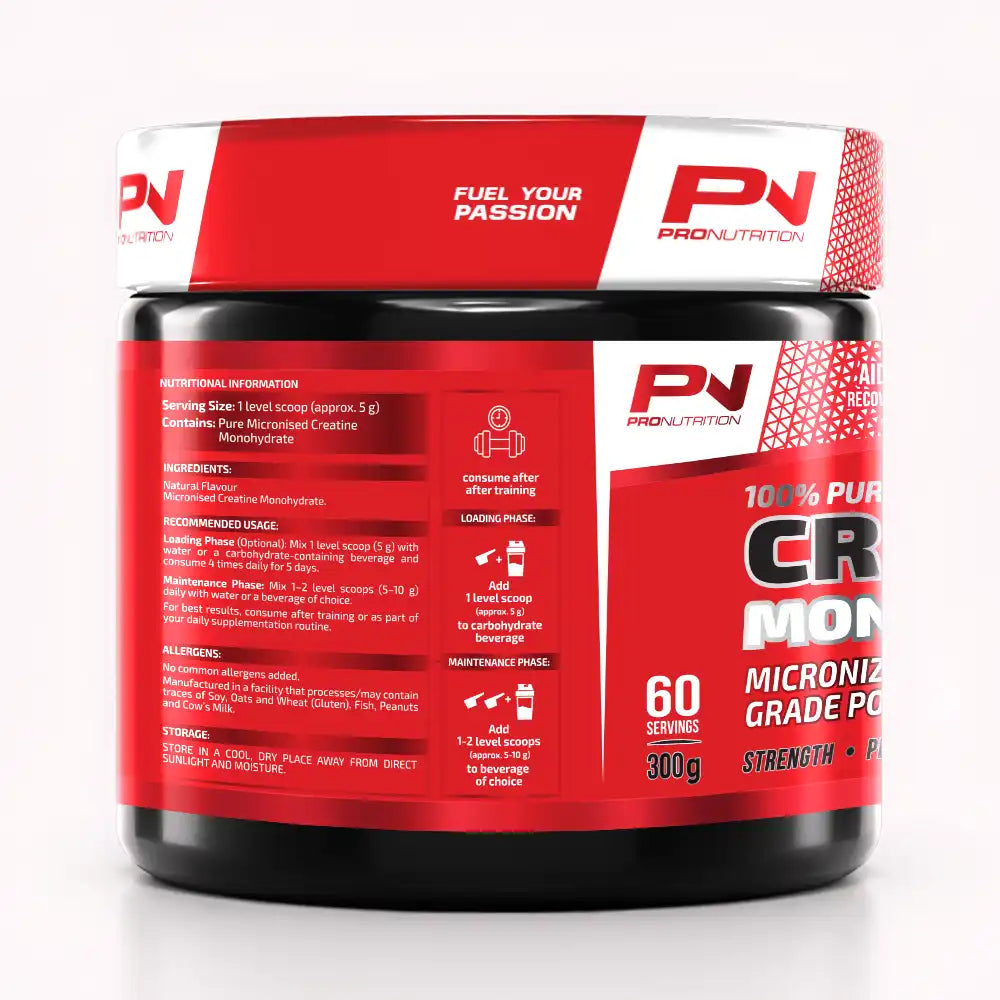 Pro Nutrition Creatine Monohydrate, 300g