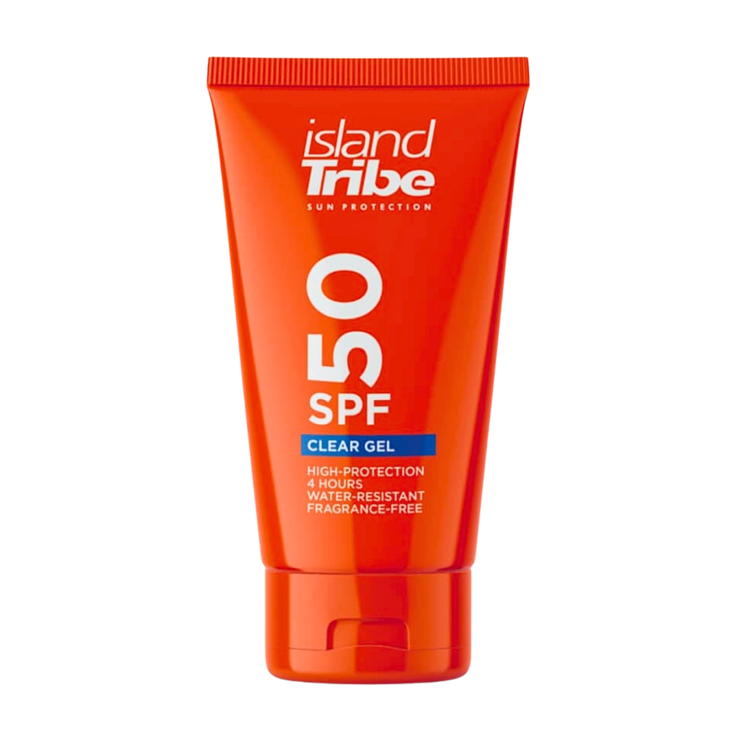 Island Tribe SPF50 Clear Gel, 50ml