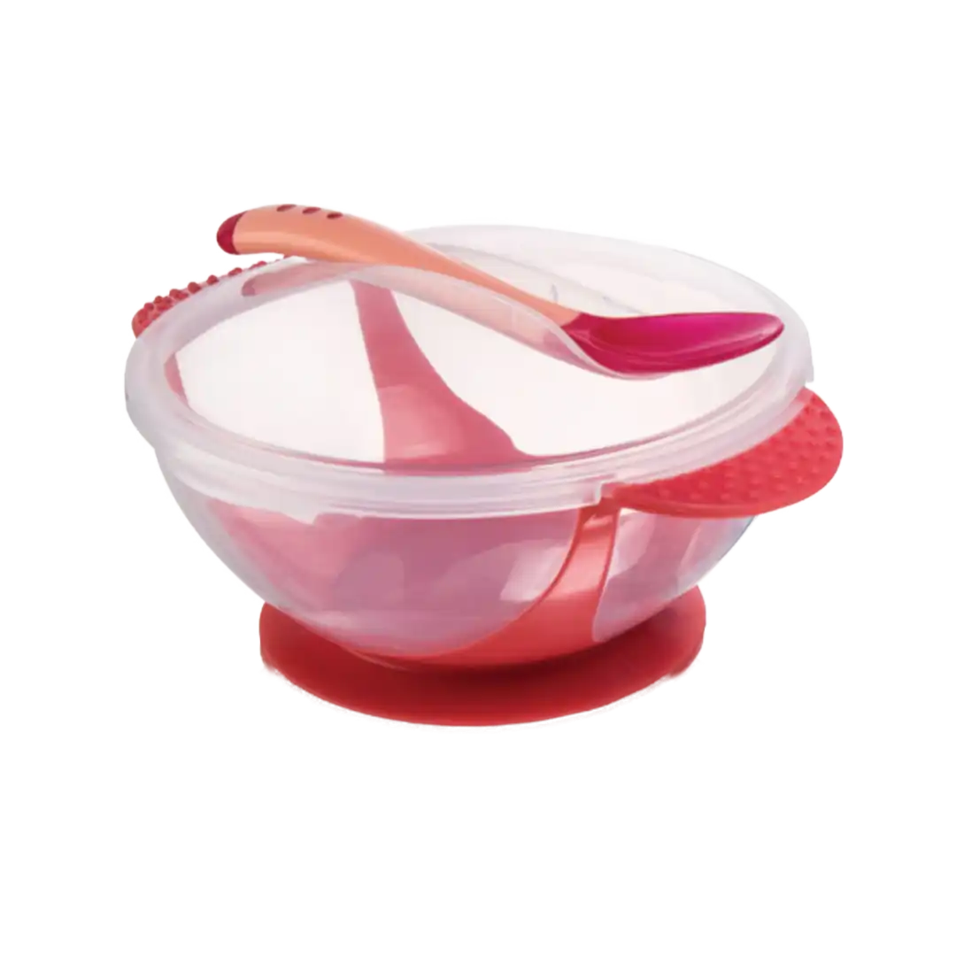 Snookums Feeding Bowl and Spoon Red