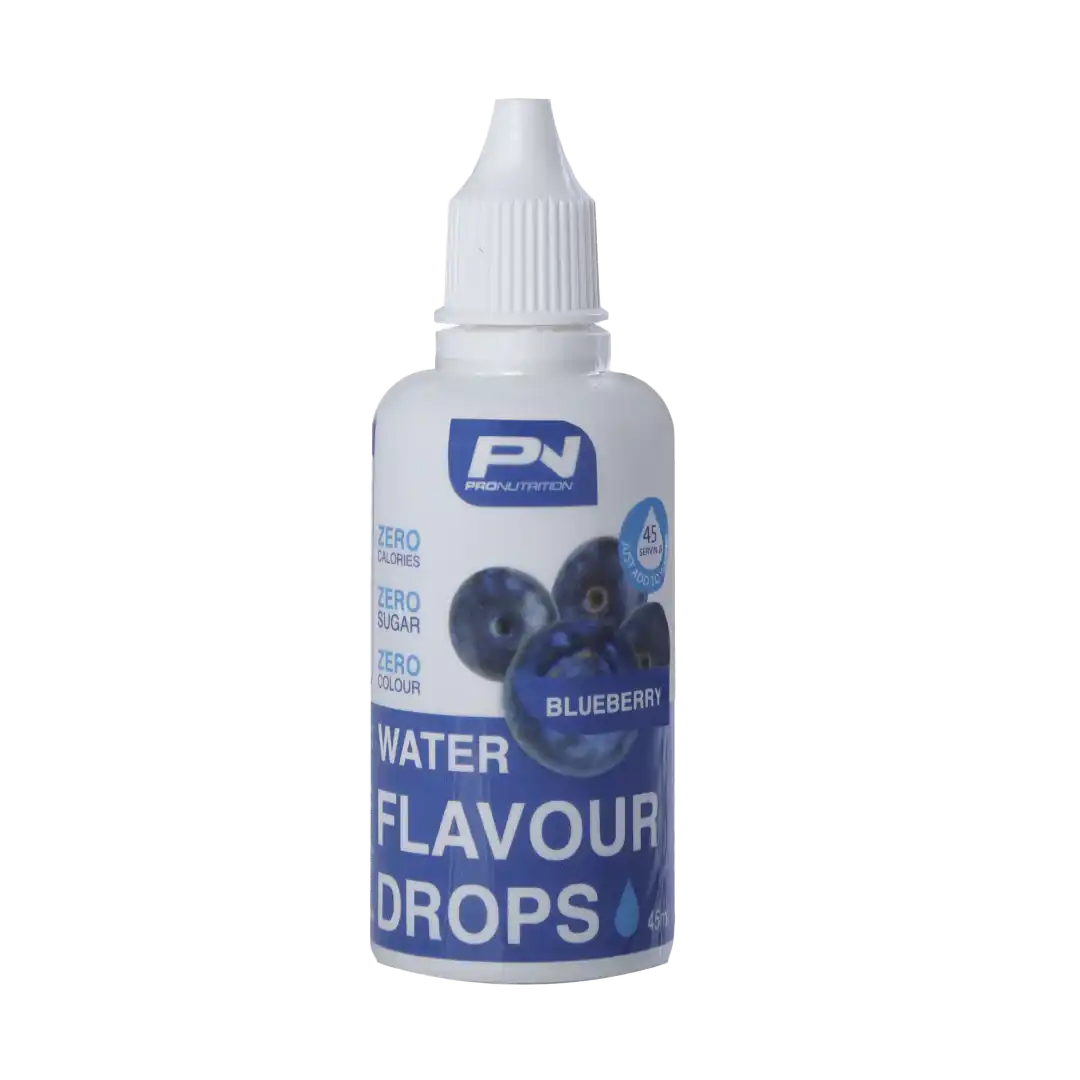 Pro Nutrition Water Flavour Drops 45ml, Assorted