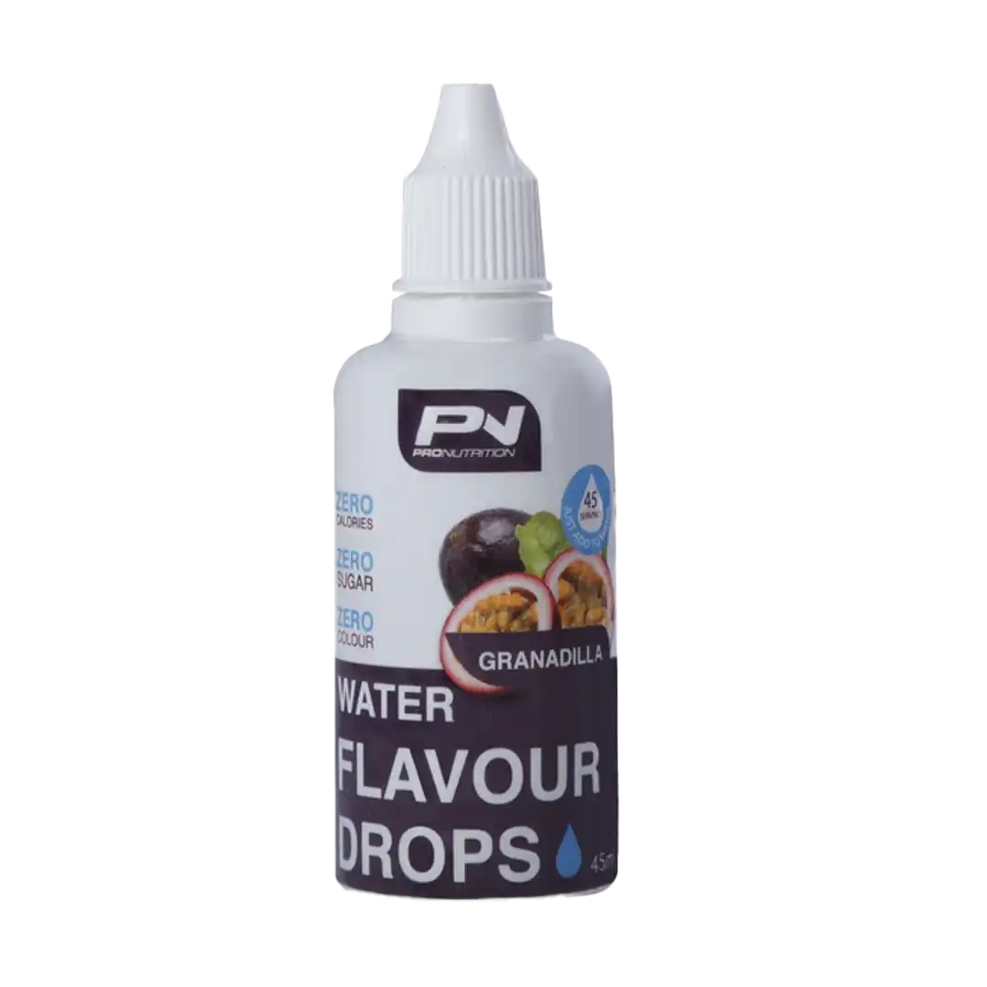 Pro Nutrition Water Flavour Drops 45ml, Assorted