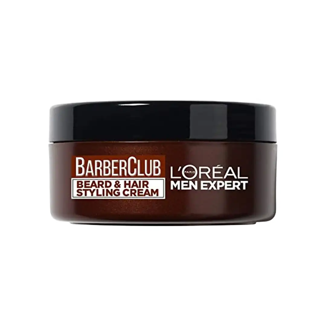 L'Oréal Men Expert Barber Club Beard & Hair Styling Cream, 75ml