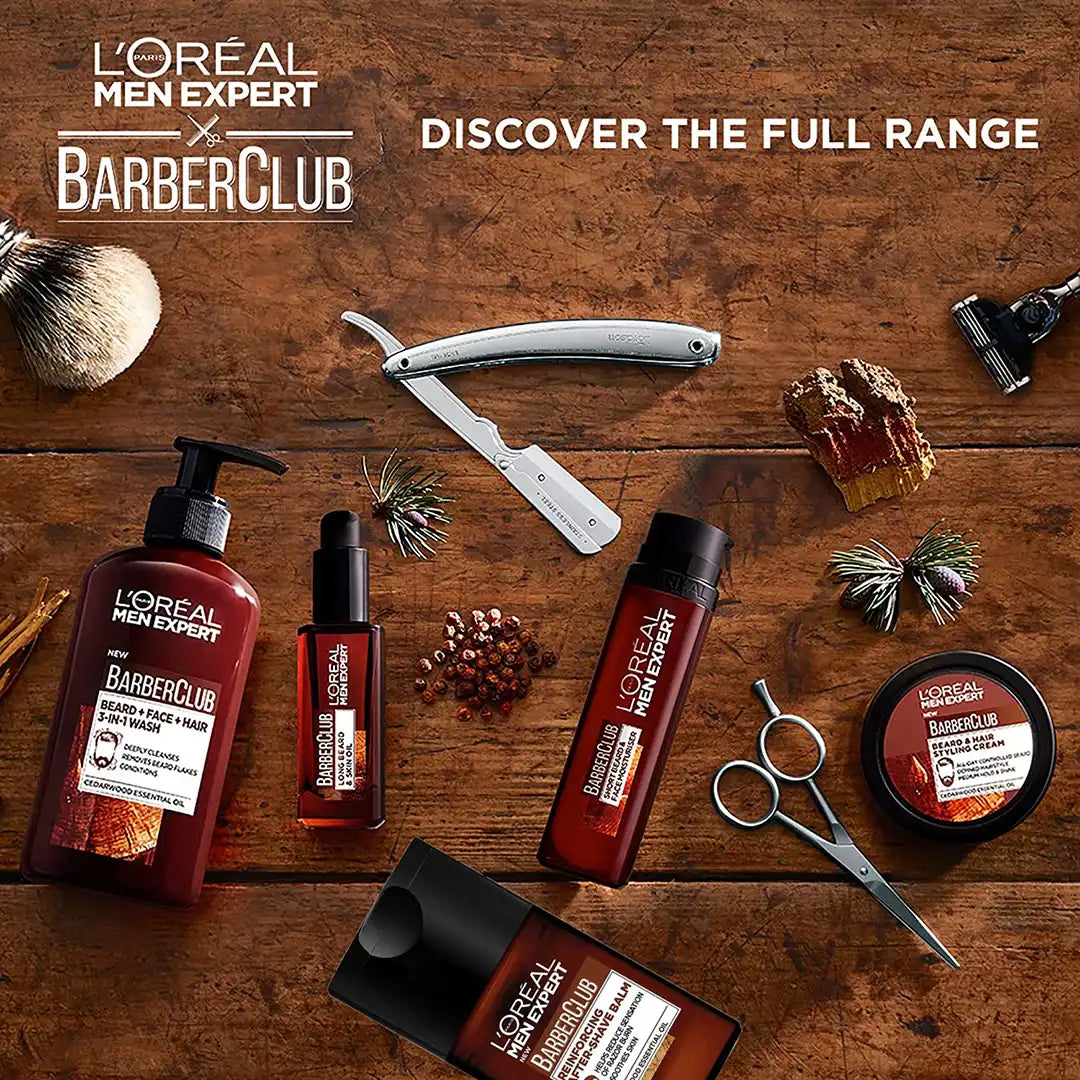 L'Oréal Men Expert Barber Club Beard & Hair Styling Cream, 75ml