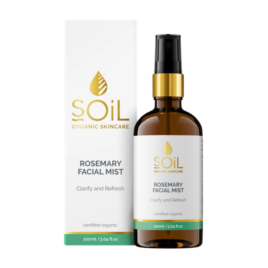Soil Organic Rosemary Facial Mist, 100ml