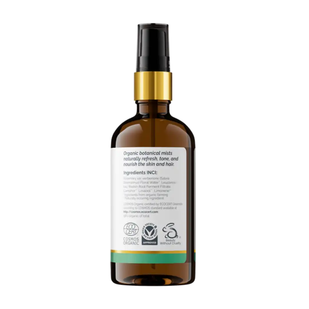 Soil Organic Rosemary Facial Mist, 100ml