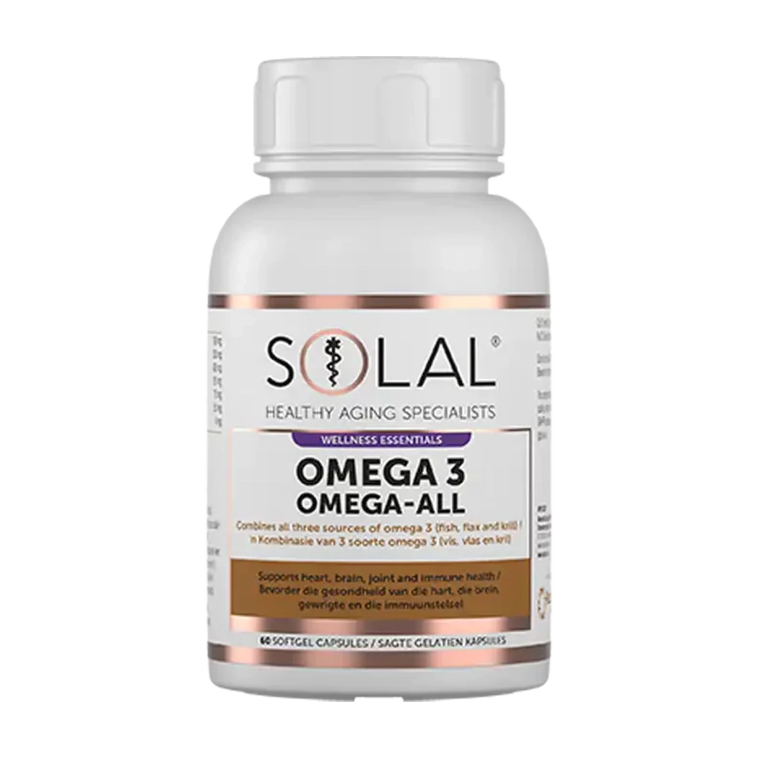 Solal Omega 3 Omega-All Capsules, 60's