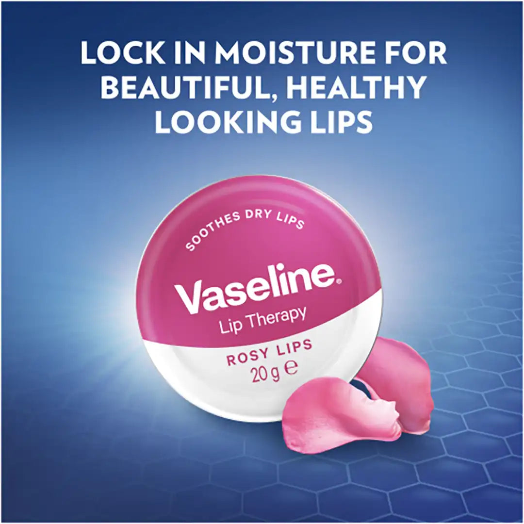 Vaseline Moisturising Lip Balm For Dry Lips, Assorted