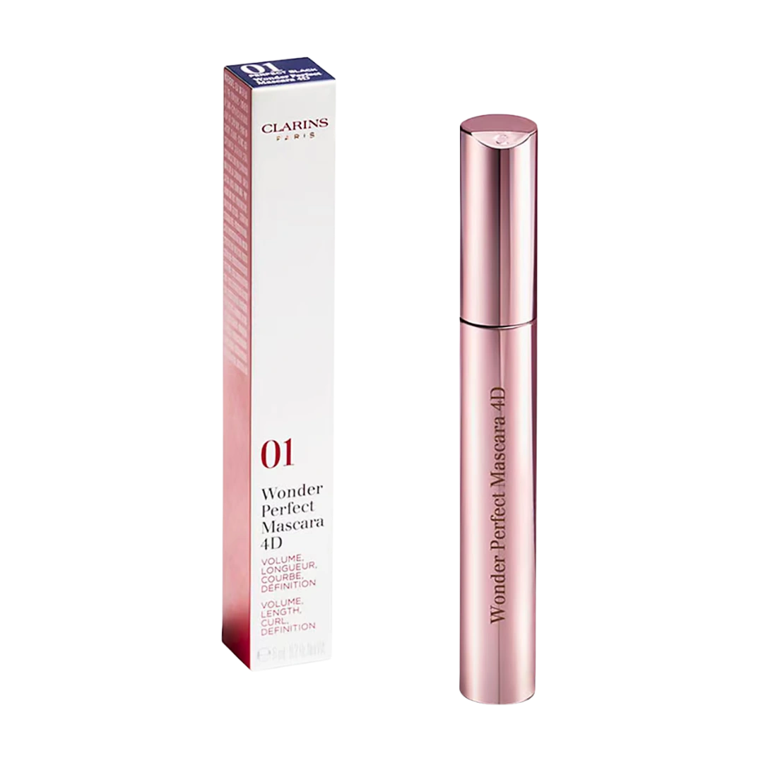 Clarins Mascara Wonder Perfect 4D, 01 Perfect Black