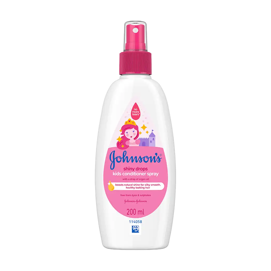 Johnsons Baby Conditioner Spray Shiny Drops, 200ml