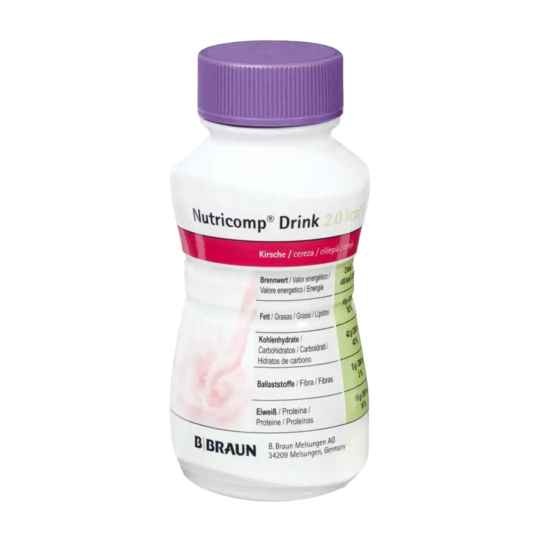 Nutricomp Drink 2.0 kcals fibre 200ml, Assorted