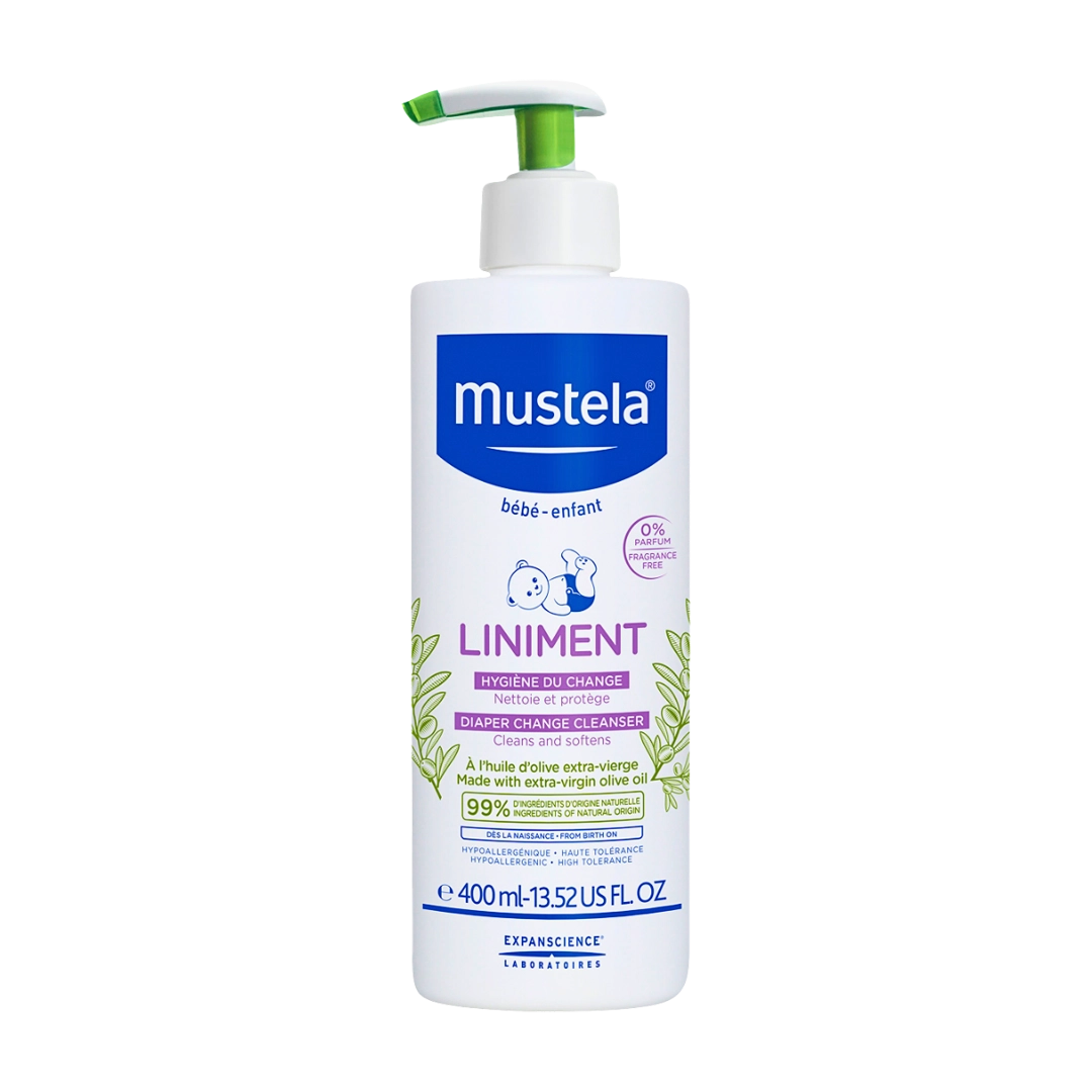 Mustela Liniment Pump Bottle, 400ml