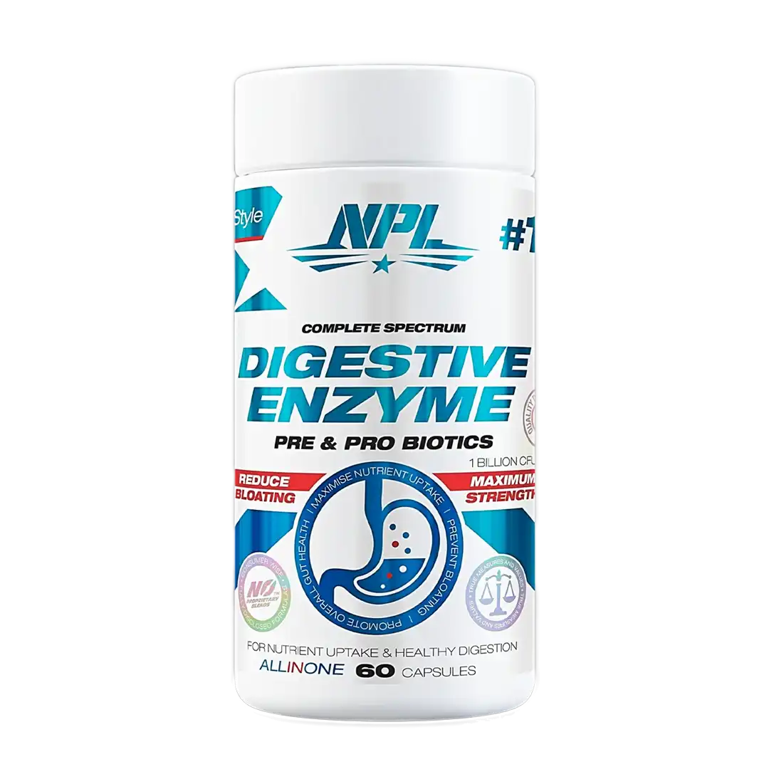 NPL Digestive Enzyme Capsules, 60's