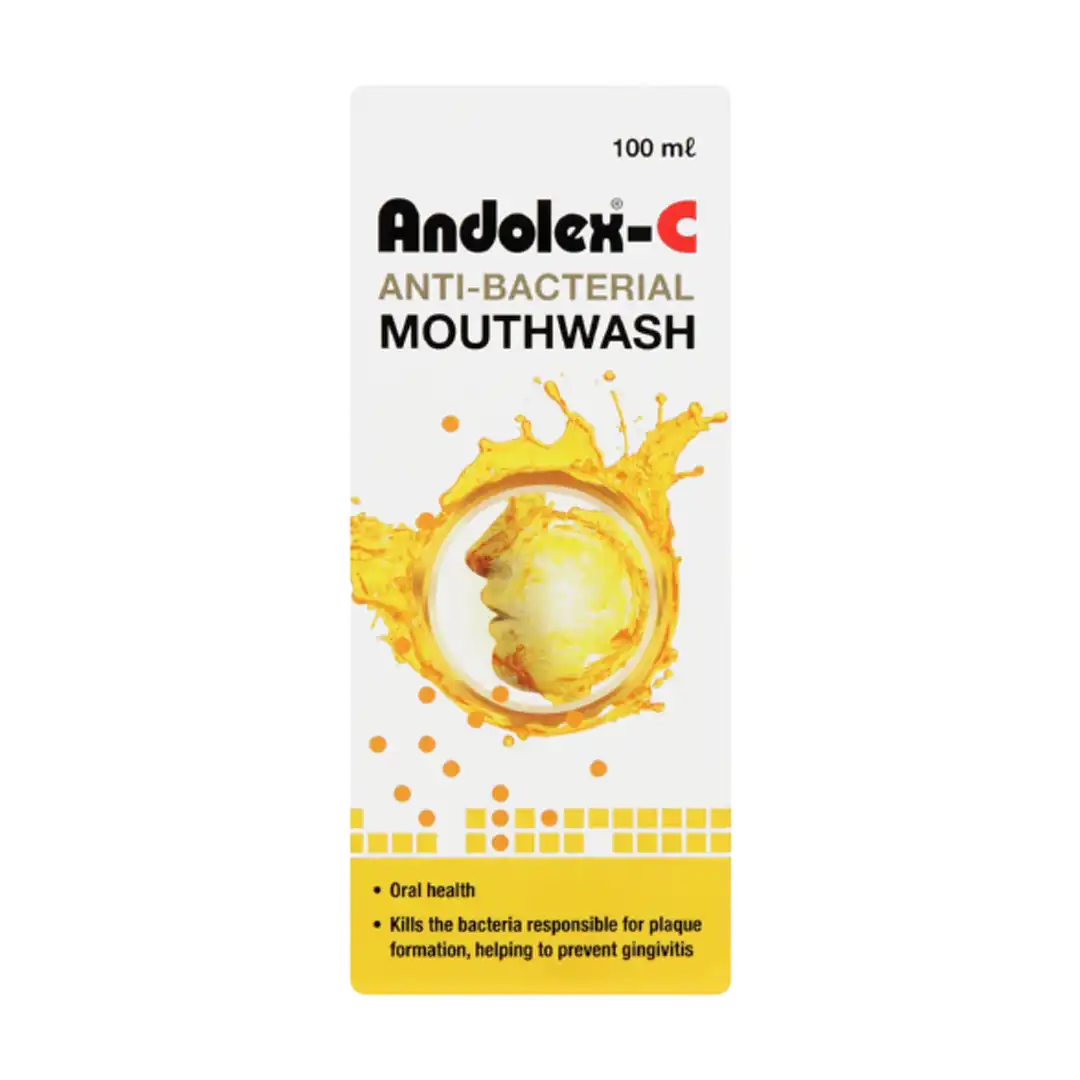 Andolex-C Anti-Bacterial Mouthwash, 100ml