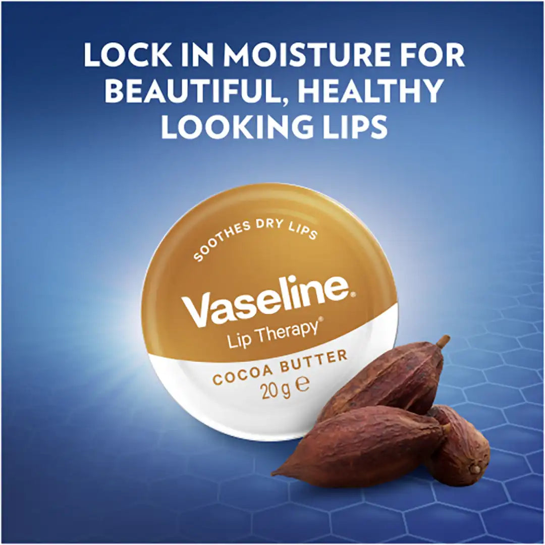 Vaseline Moisturising Lip Balm For Dry Lips, Assorted